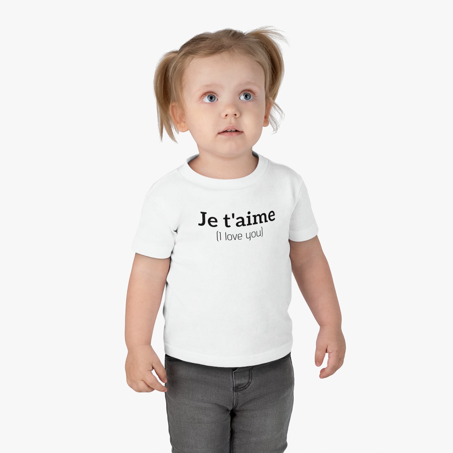 Love Tee - Je t'aime (I love you), Baby Shirt