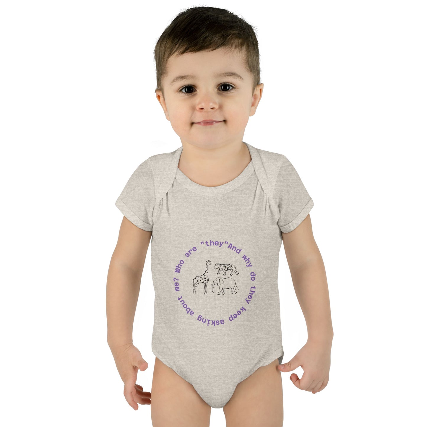 They all asked for you. Baby Bodysuit - Perfect for Baby Showers & New Parents