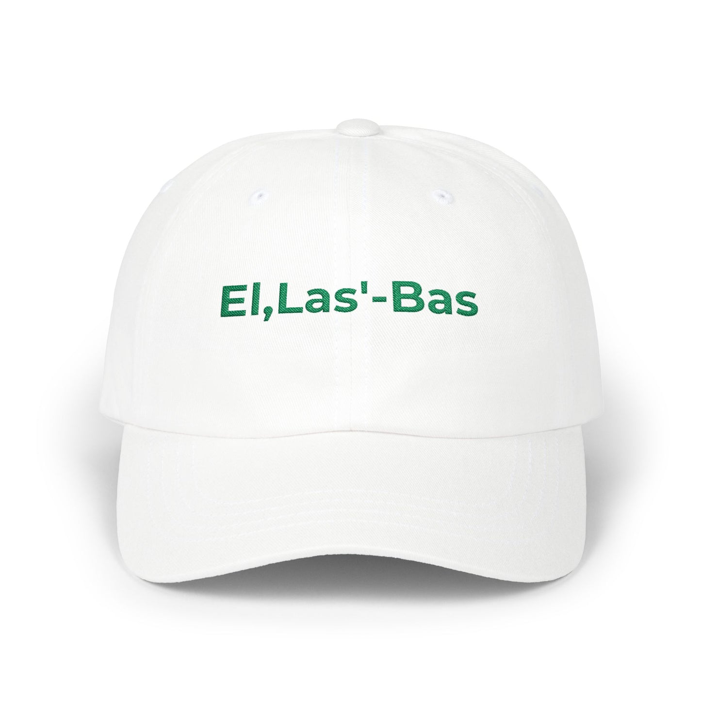Embroidered "El,Las'-Bas" Classic Dad Cap