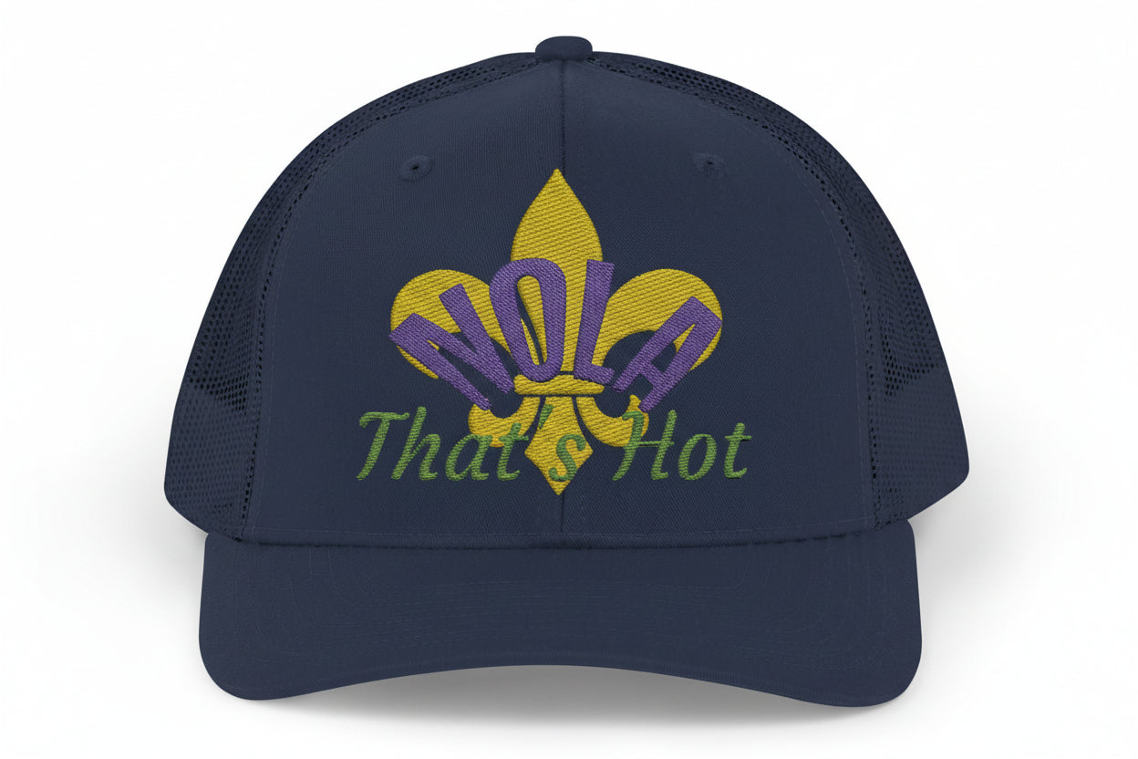 NOLA THATS HOT Snapback Trucker Cap