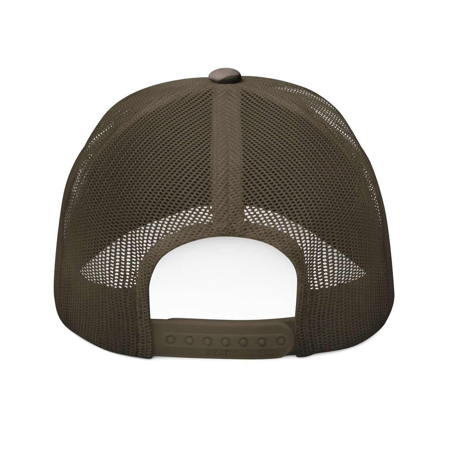 Embroidered Camo Trucker Hat - Bayou Bougie Design