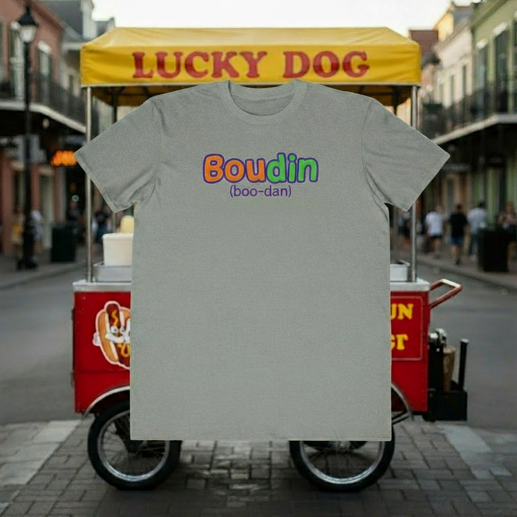 Men's Tee - Boudin Cajun Sausage Lightweight Fashion Shirt