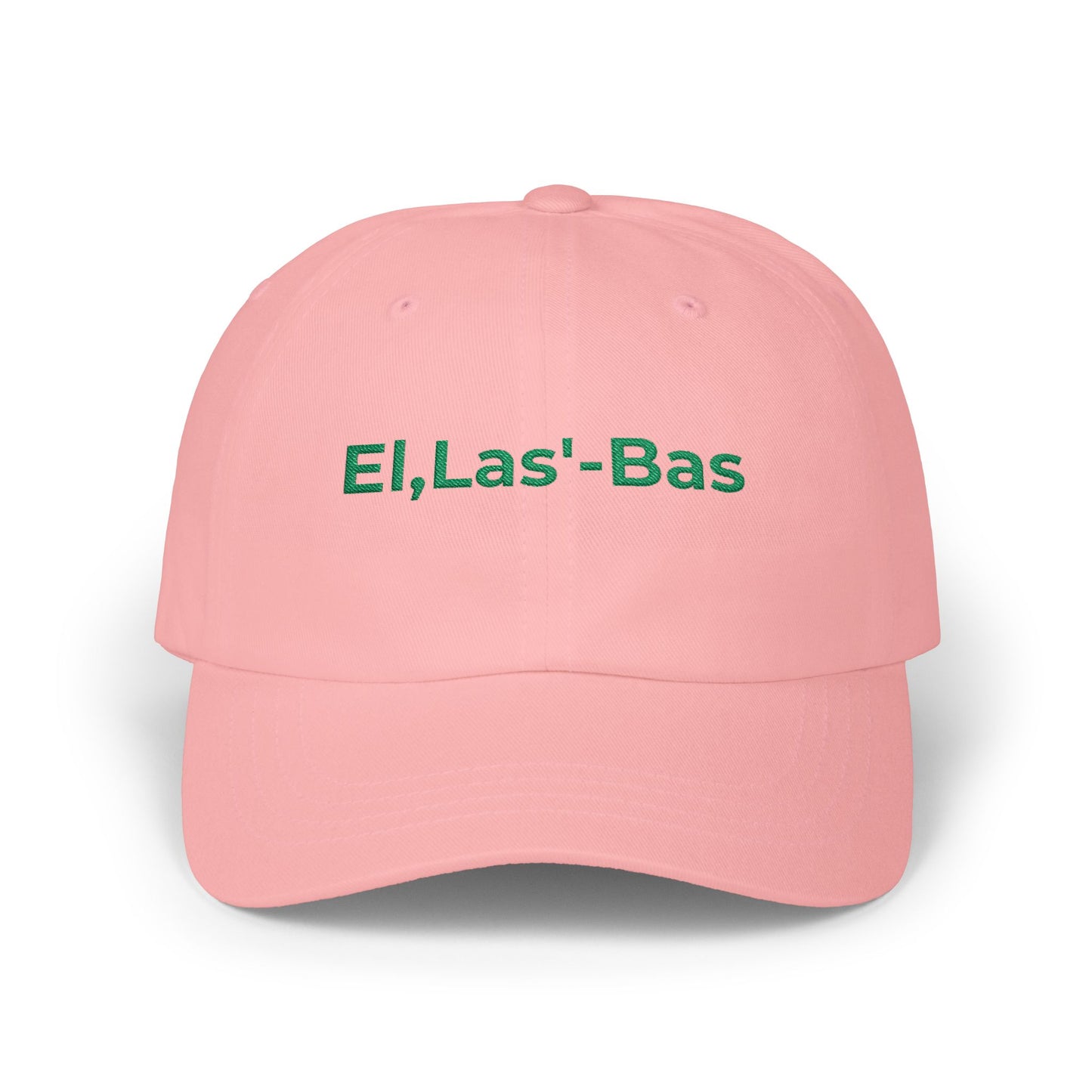 Embroidered "El,Las'-Bas" Classic Dad Cap