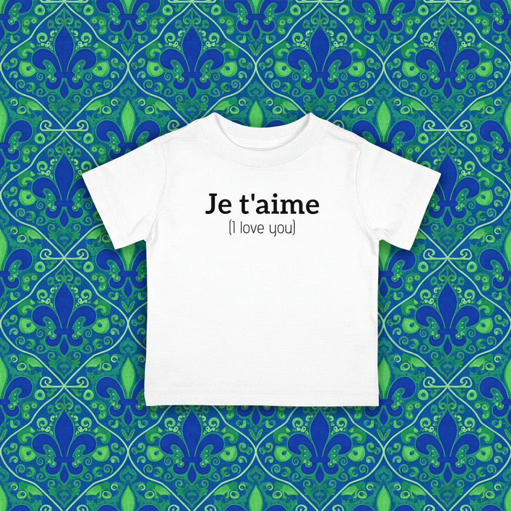 Love Tee - Je t'aime (I love you), Baby Shirt